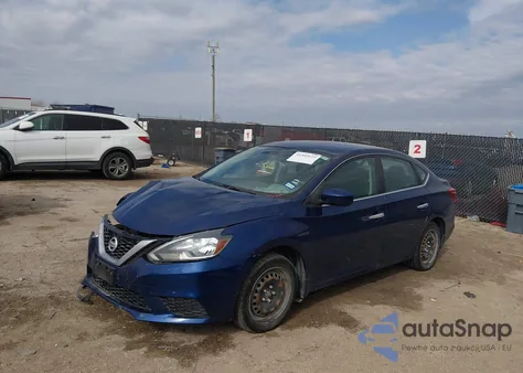 2017 Nissan Sentra S z USA, uszkodzony, nr VIN 3N1AB7AP4HY241681